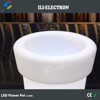 ไฮบอยแสง LED กระถางดอกไม้เทียมที่มี 16 สีเปลี่ยนด้วยรีโมทคอนโทรล