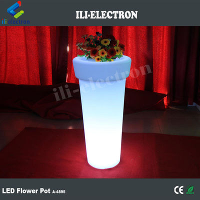 ไม้ดอกไม้พลาสติก LED สูงกลม