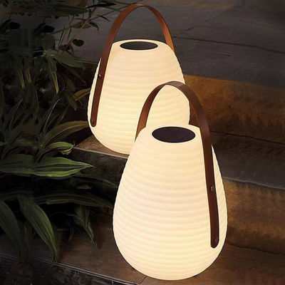 ดรัปน้ําทรงพกพาไฟฟ้า LED 3500K สําหรับสวนกลางแจ้ง