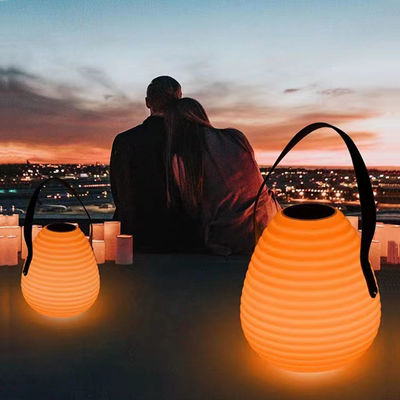 ดรัปน้ําทรงพกพาไฟฟ้า LED 3500K สําหรับสวนกลางแจ้ง