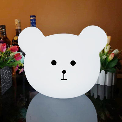 มินิน่ารักเด็กหมีเด็กเด็กตกแต่งภายในห้อง พกพา LED ไฟกลางคืนหลอด