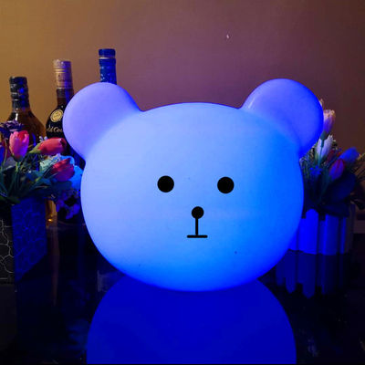 มินิน่ารักเด็กหมีเด็กเด็กตกแต่งภายในห้อง พกพา LED ไฟกลางคืนหลอด