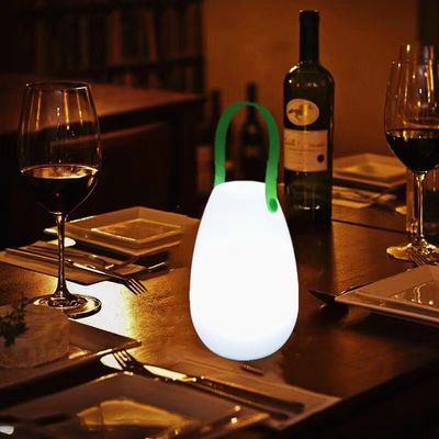 2700K CCT พลาสติก LED หลอดพกพา สามารถชาร์จใหม่ได้ สําหรับร้านอาหาร