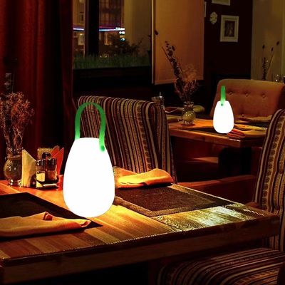 2700K CCT พลาสติก LED หลอดพกพา สามารถชาร์จใหม่ได้ สําหรับร้านอาหาร