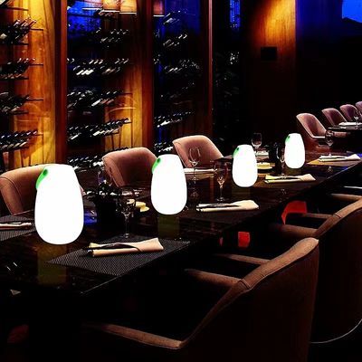 2700K CCT พลาสติก LED หลอดพกพา สามารถชาร์จใหม่ได้ สําหรับร้านอาหาร