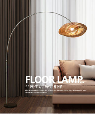 คุณภาพดีที่สุด เครื่องประดับโมเดิร์น โลหะยืน LED stand reading lamp สร้างสรรค์ Fishing floor lamp