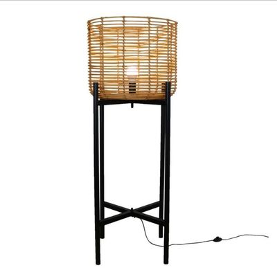 4 ขา Wicker แปลงพื้น Rattan สําหรับบรรยากาศห้องนั่งเล่น