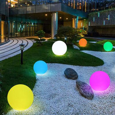พลาสติก LED แสงลูกบอลพลังงานแสงอาทิตย์