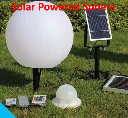 แบตเตอรี่พลังแสงอาทิตย์ 1000 mAh 1.2 w Pin Solar Power Sphere สําหรับสวน