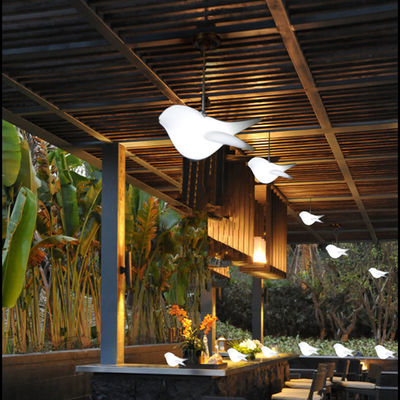 โคมไฟเพดาน LED ออกแบบนกที่ได้รับการอนุมัติ CE RoHS