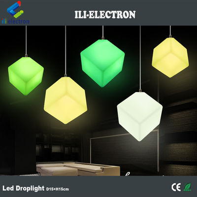 ระยะไกลควบคุมภายนอก LED ไฟลูกบาศก์ ไฟแขวนสําหรับงานและงานเลี้ยงตกแต่ง