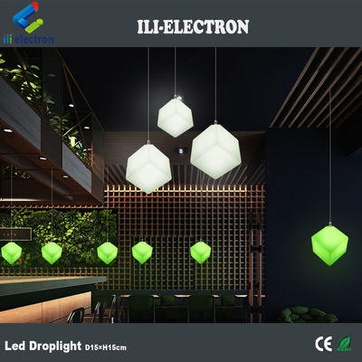 ระยะไกลควบคุมภายนอก LED ไฟลูกบาศก์ ไฟแขวนสําหรับงานและงานเลี้ยงตกแต่ง