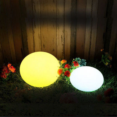 16 สีเปลี่ยนพลาสติก LED แสงสว่างหิน