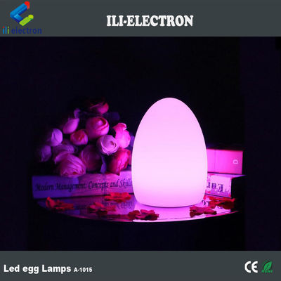 ไฟ LED รูปไข่ขนาดเล็กที่สว่าง 16 สีเปลี่ยนด้วยรีโมทคอนโทรล