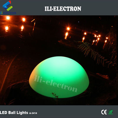 แสงประดับ LED สีพลาสติกแบบครึ่งวงกลม กันน้ํา