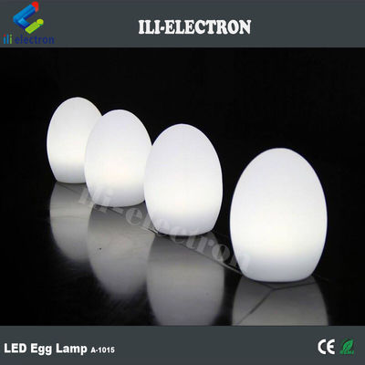 ชาร์จ USB พลาสติก ไข่ทรงแสง LED ไม dâyด้วยแบตเตอรี่ลิตยูมที่สามารถชาร์จได้