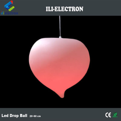 10 ~ 60 ซม. 16 สีเปลี่ยน LED ดรอปลูก