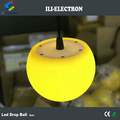 10 ~ 60 ซม. 16 สีเปลี่ยน LED ดรอปลูก