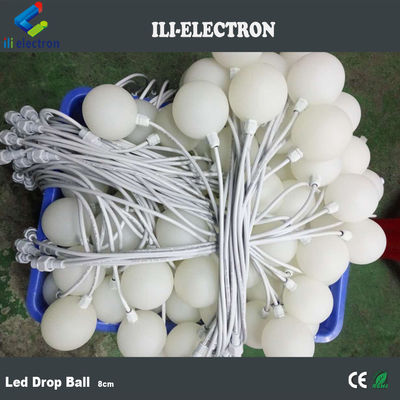 10 ~ 60 ซม. 16 สีเปลี่ยน LED ดรอปลูก