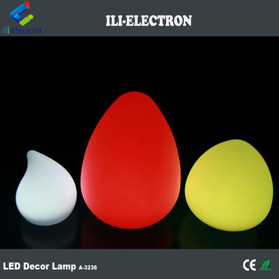 พลาสติกภายนอกรูปไข่ ไฟ LED 4400mah ด้วยสไตล์น้ําตก