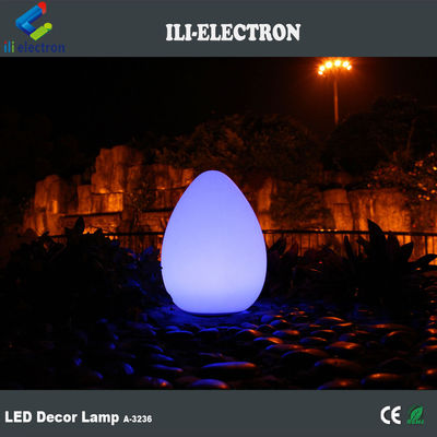 พลาสติกภายนอกรูปไข่ ไฟ LED 4400mah ด้วยสไตล์น้ําตก