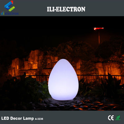 พลาสติกภายนอกรูปไข่ ไฟ LED 4400mah ด้วยสไตล์น้ําตก