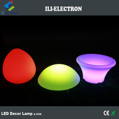 พลาสติกภายนอกรูปไข่ ไฟ LED 4400mah ด้วยสไตล์น้ําตก