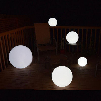 IP 65 ปราศจากน้ํา พลาสติก LED ส่องแสงลูกบอล