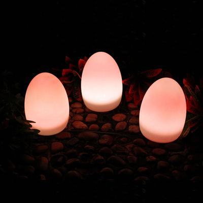 พาร์ตี้สว่าง 16 สีเปลี่ยน LED การตกแต่ง LED ไข่ โต๊ะไฟ