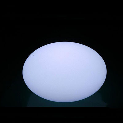 แสงสว่าง พลาสติกฟานตาสติก ชาร์จได้ LED กลมโอวาล เฟอร์นิเจอร์บาร์บอลตกแต่ง