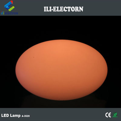 แสงสว่าง พลาสติกฟานตาสติก ชาร์จได้ LED กลมโอวาล เฟอร์นิเจอร์บาร์บอลตกแต่ง