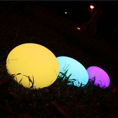 เครื่องควบคุมไร้สาย กันน้ํา LED แสงลูกบอล LED กลม
