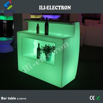 พลาสติก multi-color ไฟสว่างบ้านโมเดิร์น mini bar counter design สําหรับขาย