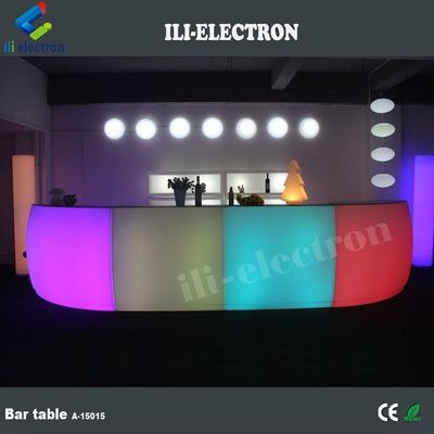 พลาสติก multi-color ไฟสว่างบ้านโมเดิร์น mini bar counter design สําหรับขาย