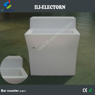 ใบรับรอง CE / ROHS เคาน์เตอร์ไวน์บาร์ตรง LED ที่ส่องแสงพกพา