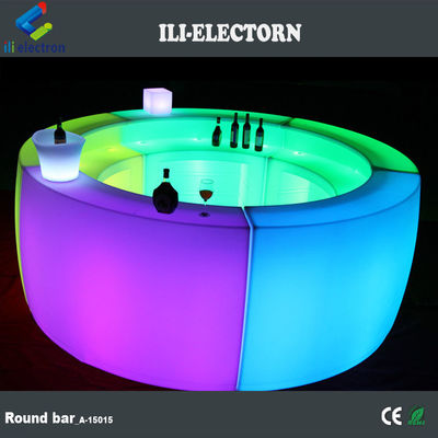 ใบรับรอง CE / ROHS เปลี่ยนสี พลาสติก แสงสว่าง สายกลม LED พกพา