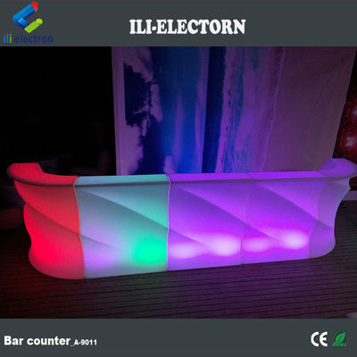 ชุดบาร์ LED สายพาณิชย์แบบพกพาที่มีสีสันหลากหลาย
