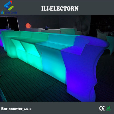 ชุดบาร์ LED สายพาณิชย์แบบพกพาที่มีสีสันหลากหลาย