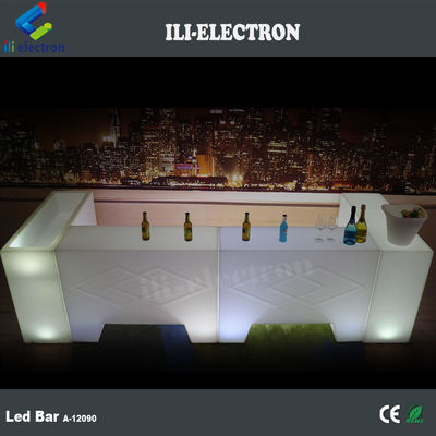 การควบคุมทางไกล พลาสติก LED corner bar