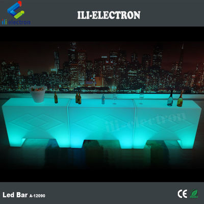 การควบคุมทางไกล พลาสติก LED corner bar