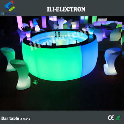 ปรับปรุง LED Round Bar Counter ไฟสว่าง IP65 กันน้ํา