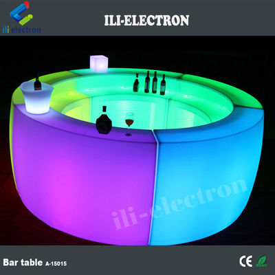ปรับปรุง LED Round Bar Counter ไฟสว่าง IP65 กันน้ํา