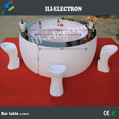 ปรับปรุง LED Round Bar Counter ไฟสว่าง IP65 กันน้ํา