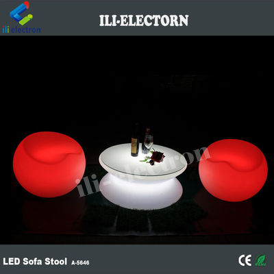 บาร์สวน พลาสติก LED Light Up เฟอร์นิเจอร์ โต๊ะขา กันน้ํา