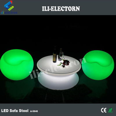บาร์สวน พลาสติก LED Light Up เฟอร์นิเจอร์ โต๊ะขา กันน้ํา