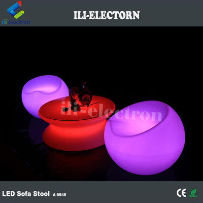 บาร์สวน พลาสติก LED Light Up เฟอร์นิเจอร์ โต๊ะขา กันน้ํา