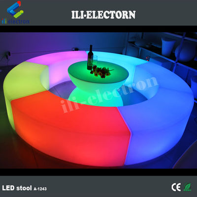 สีเปลี่ยน LED เฟอร์นิเจอร์สว่าง, โต๊ะนั่งเล่น LED ชาร์จใหม่ OEM