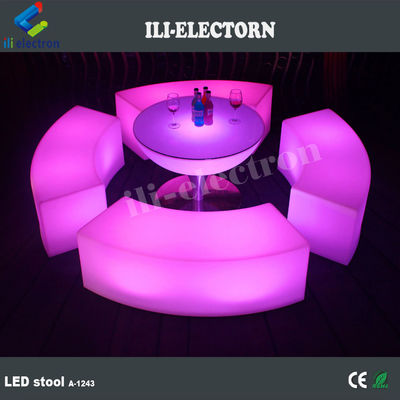 สีเปลี่ยน LED เฟอร์นิเจอร์สว่าง, โต๊ะนั่งเล่น LED ชาร์จใหม่ OEM
