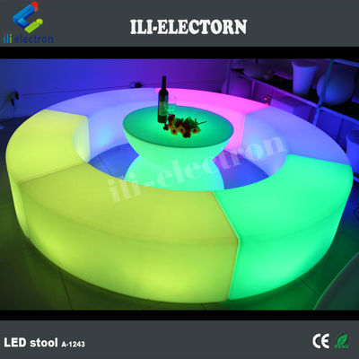 สีเปลี่ยน LED เฟอร์นิเจอร์สว่าง, โต๊ะนั่งเล่น LED ชาร์จใหม่ OEM