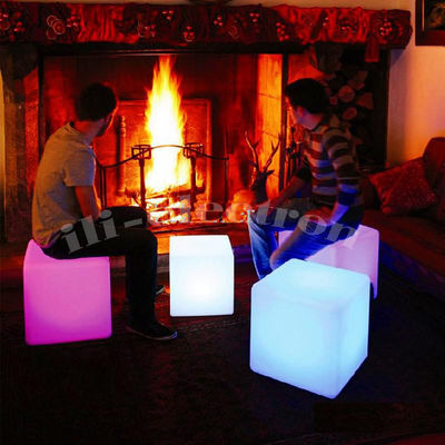ไฟ LED นอก ผืนลูกบาศก์ สีสัน กันน้ํา สําหรับห้องโถงและตกแต่งระเบียง